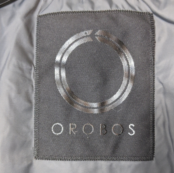 NEW Orobos Mens GRAY/CHARCOAL Down Bomber Jacket MSRP$316 Large COAT - Picture 13 of 14
